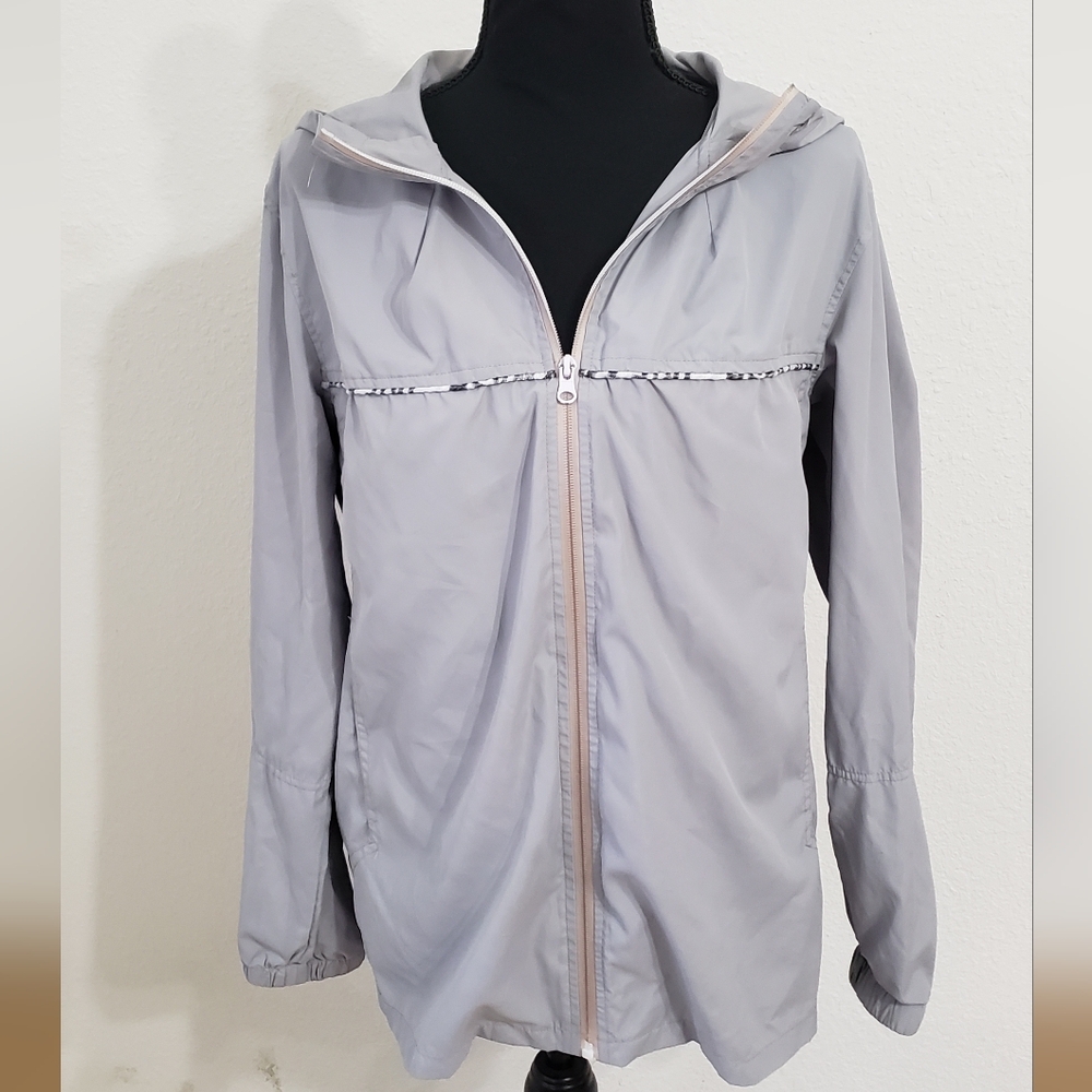 Light Jacket with Hood, Size Small